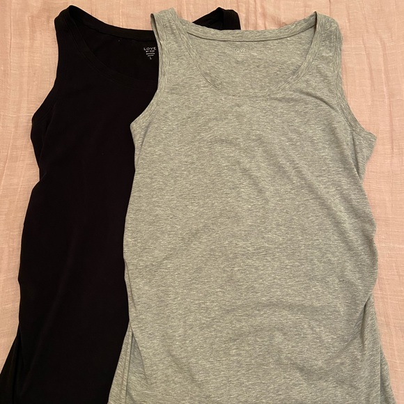 GAP Tops - Love by Gap Maternity Tank Tops - Set of 2